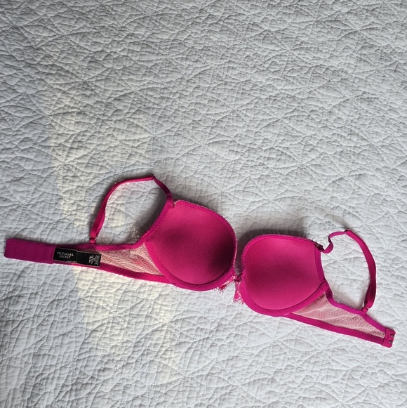 Victoria's Secret Very Sexy Pink Push-up Bra 32B - Picture 7 of 12